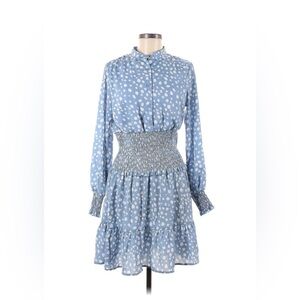 Blue Polka Dot Dress